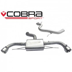AU36 Cobra Sport Audi TT (Mk2) 2.0 TFSI (2WD) 2012> Cat Back System, Cobra Sport, AU36